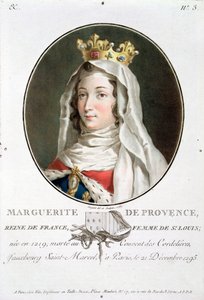 Portret van Margaretha van Provence (1219-95), 1787